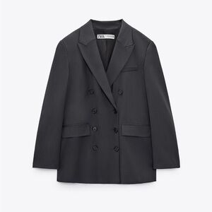 ZARA - Women's Double-Breasted Blazer